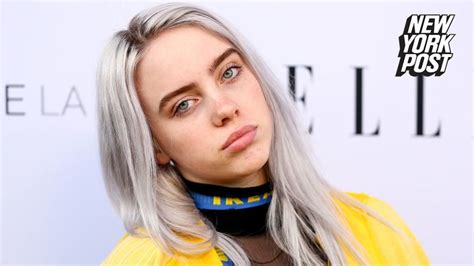 billie eilish tits nudes|Billie Eilish undressing in video: Youve never seen my body